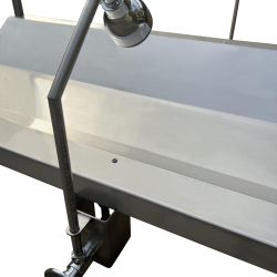 Poultry EV trough knee operated tap