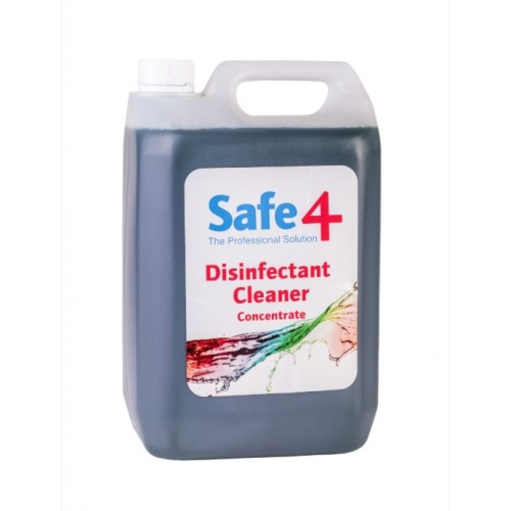 DEFRA approved Safe4 disinfectant cleaner 5 litre