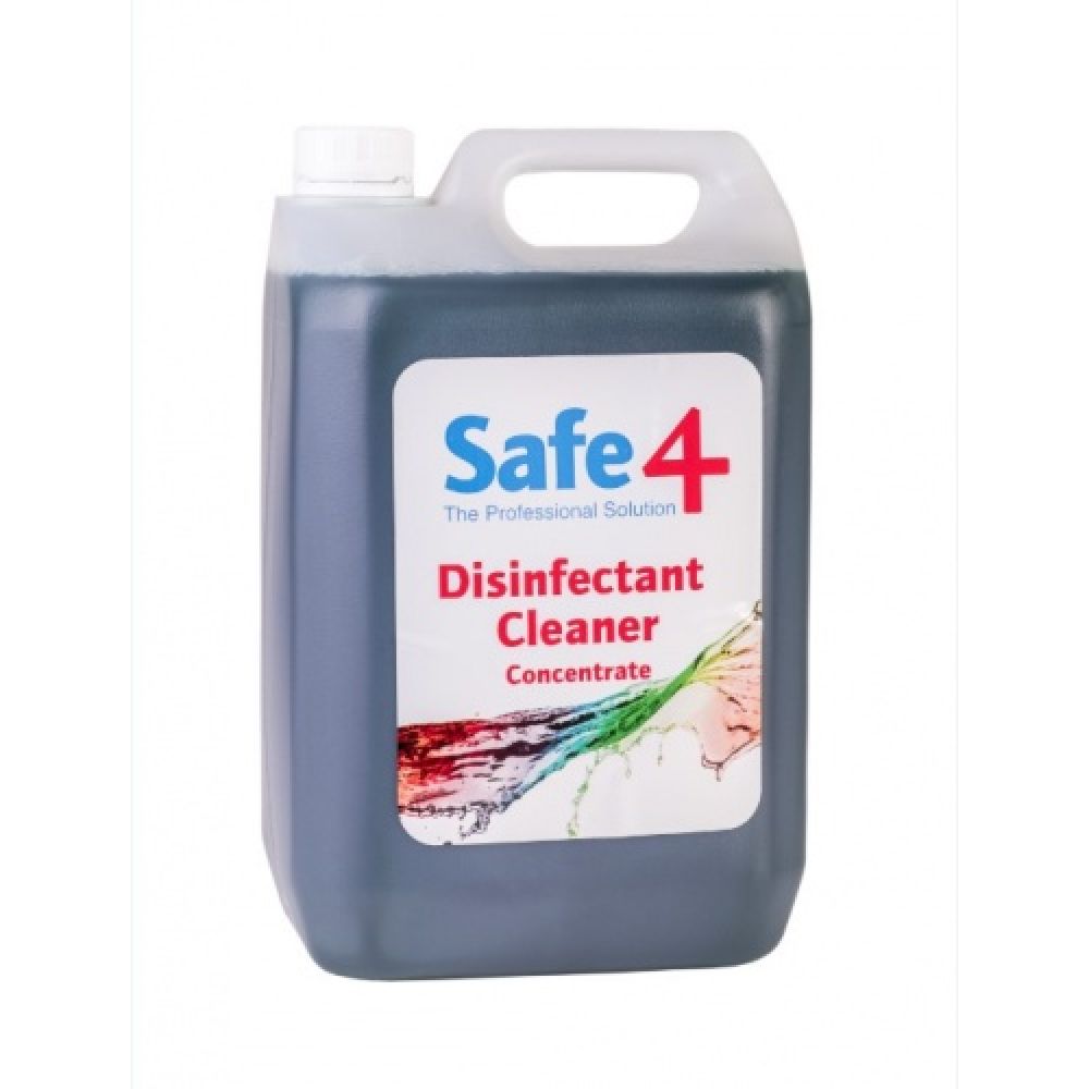 DEFRA approved Safe4 disinfectant cleaner 5 litre