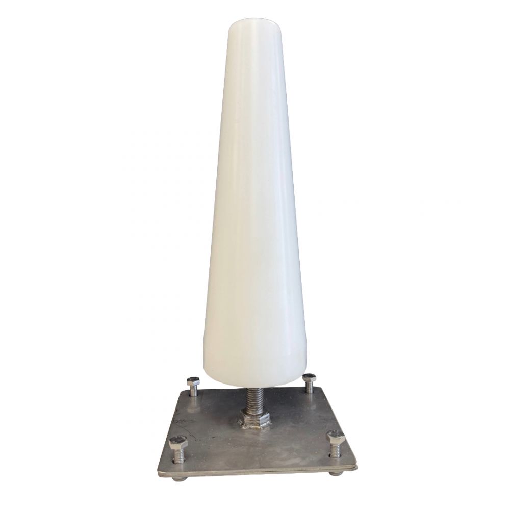 Chicken cutting cone with table mounting plate and fixings image