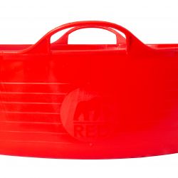 Shallow 35 litre Flexible Tub Trug - Red image