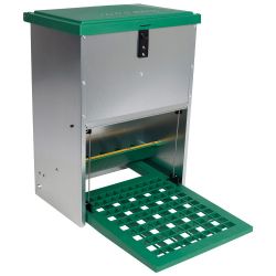 Feed-O-Matic Vermin-Resistant Poultry Treadle Feeder 5kg  image