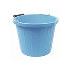 Blue 3 gallon bucket image