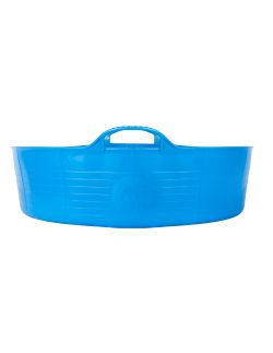Shallow 35 litre Flexible Tub Trug - Blue image