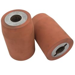 Pair of rubber rollers - Large flight & tail plucker image