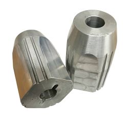 Pair of metal rollers - Large flight & tail plucker image