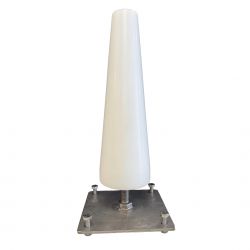 Chicken cutting cone with table mounting plate and fixings image