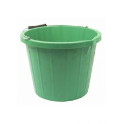 Green 3 gallon bucket image